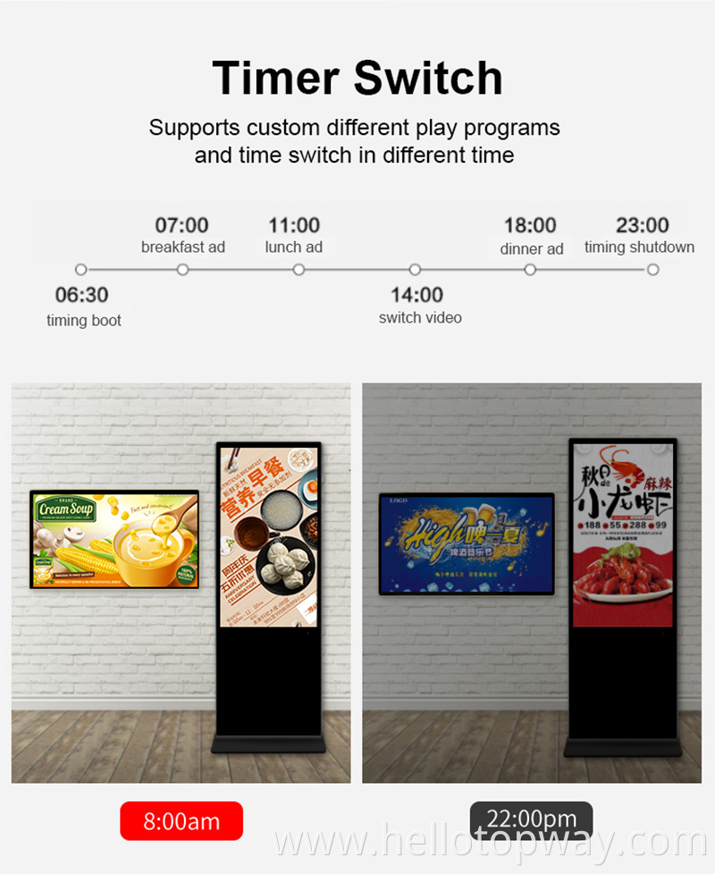 Floor Stand Advertising Screen Floor Stand Advertising Screen